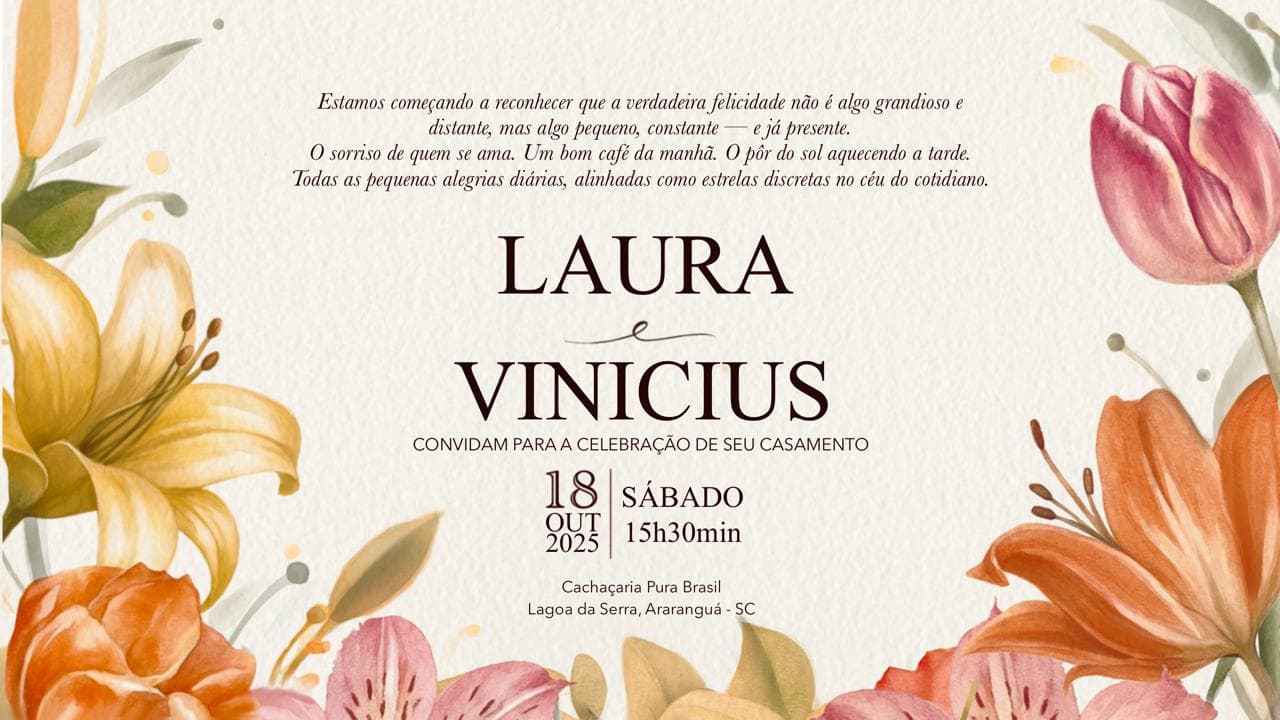 Laura e Vinicius