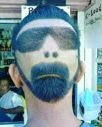 1 ano de corte de cabelo pro noivo